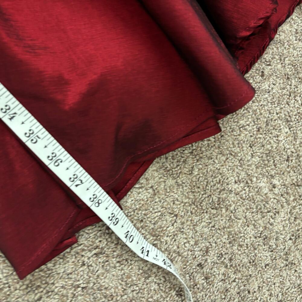 Pinup Couture Burgundy Portrait Collar Swing Dress NWT S Retro Rockabilly Wine - Picture 6 of 16